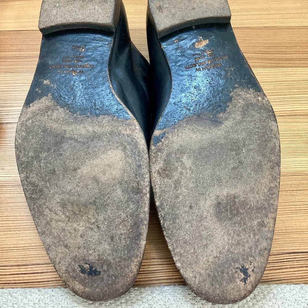 Common Projects Size 40 Black Oxfords - image 2